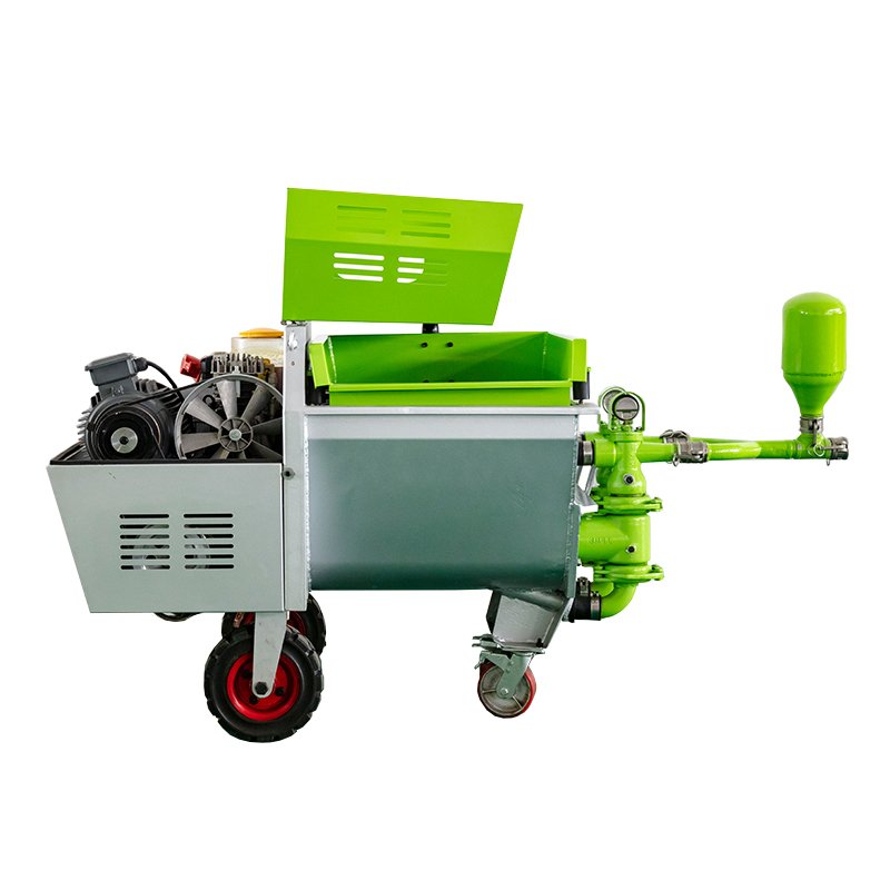 Mortar mixing spraying plastering machine plastering station cement spraying machine wall plastering machine