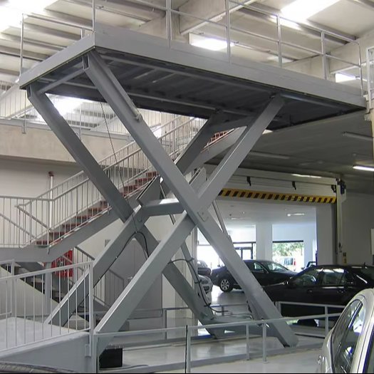 WEMET 3m 4ton hydraulic garage car scissor lift in-ground hydraulic used car scissor lift for sale