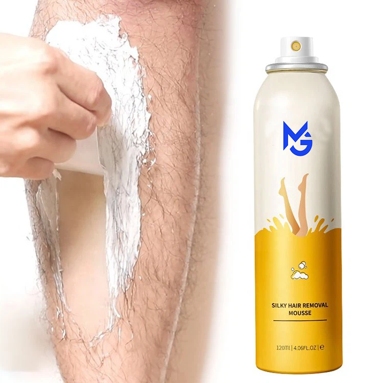 Wholesale Private Label Empty Aerosol Can With Valve And Actuator For Aerosol Hair Removal Spray Gentle Removal Lotion