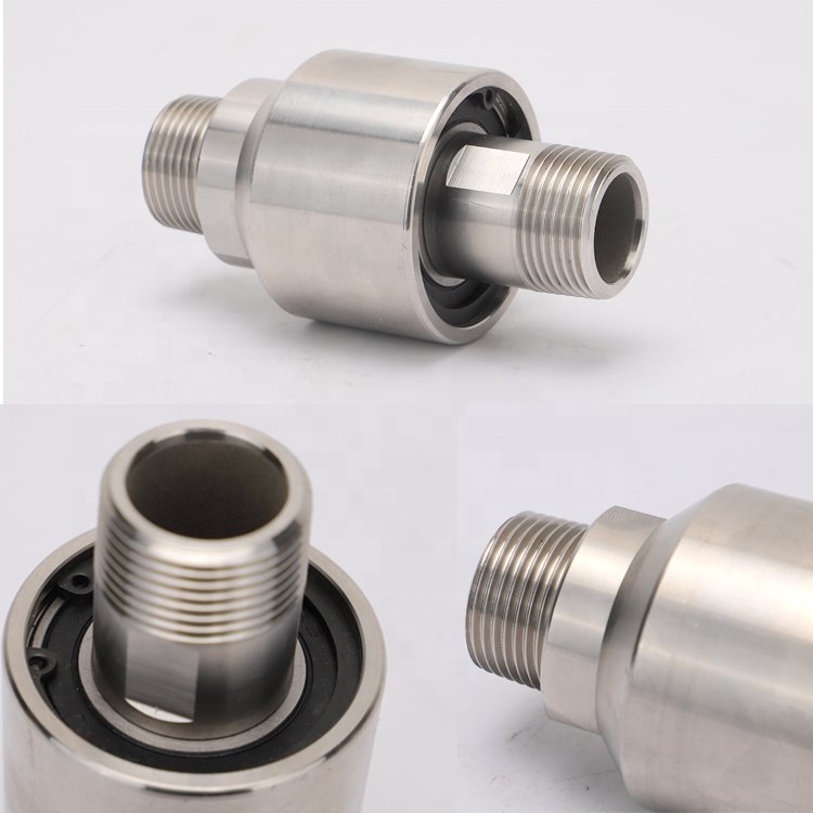 Tower crane spray dust removal 304 stainless steel high-pressure direct 360 degree universal water hydraulic rotary valve