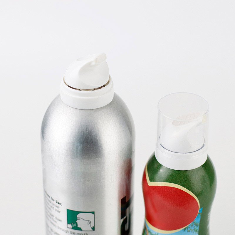 Custom Private Label Empty Aluminum Oil Aerosol Spray Can with BOV Valve & aActuator 200ml 250ml 300ml