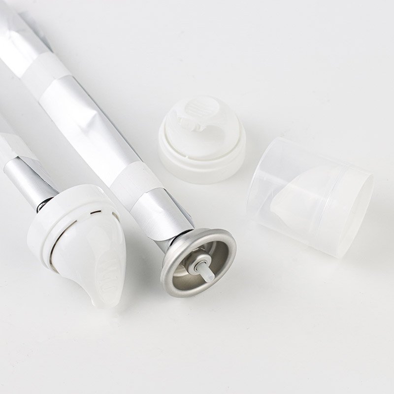Custom Private Label Empty Aluminum Oil Aerosol Spray Can with BOV Valve & aActuator 200ml 250ml 300ml