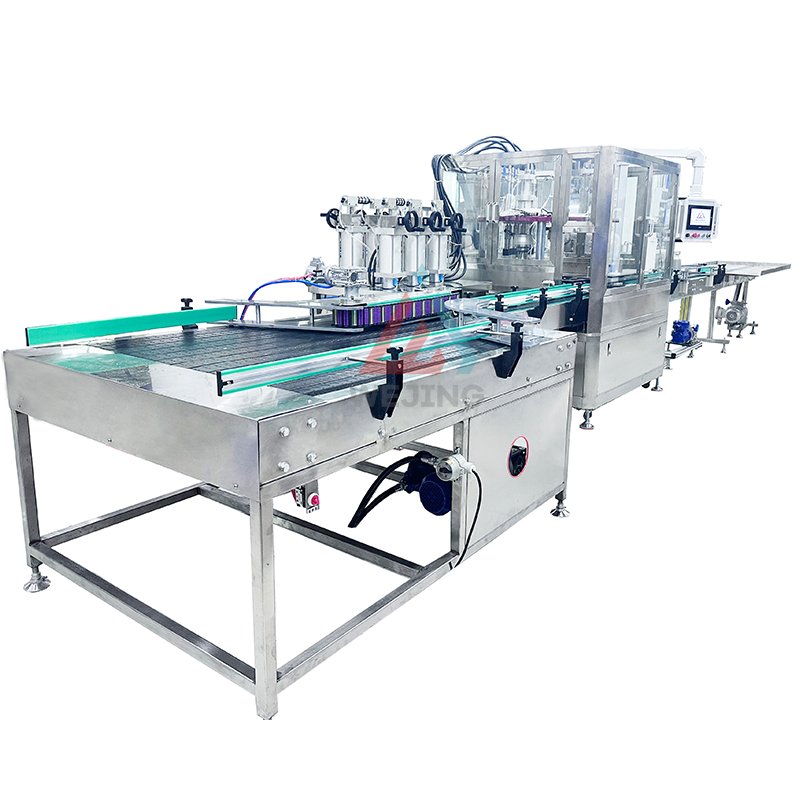 High Speed Aerosol Filling Machine Bag on Valve Aerosol Filling Sealing Capping Machine