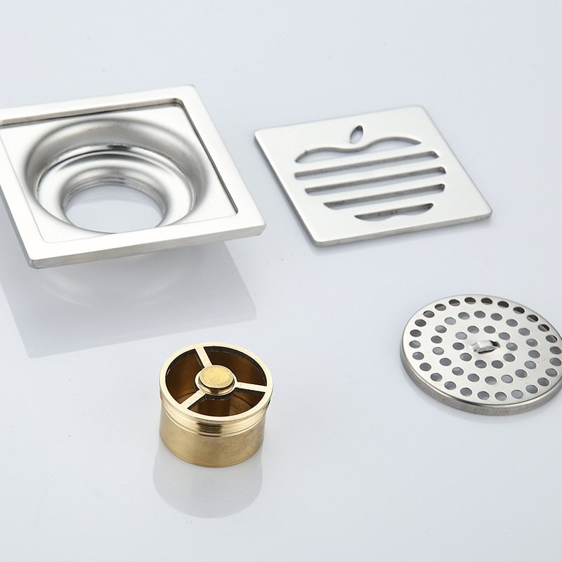 X4098 Stainless Steel Floor Drains Bath & Shower bathroom
