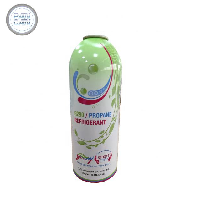 Factory customization 200mL aerosol can aluminum body spray bottle with valve and lid
