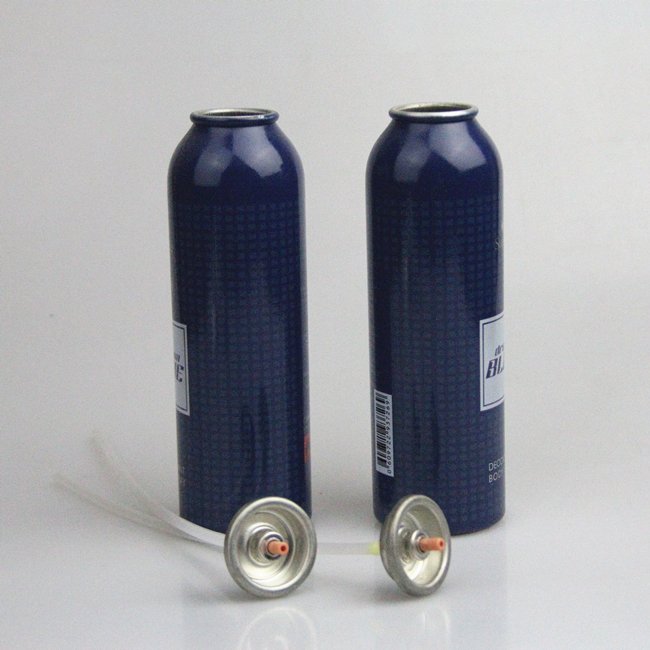 Lightweight hot sale aerosol can support for customization Aluminum printing co2 aerosol spray can