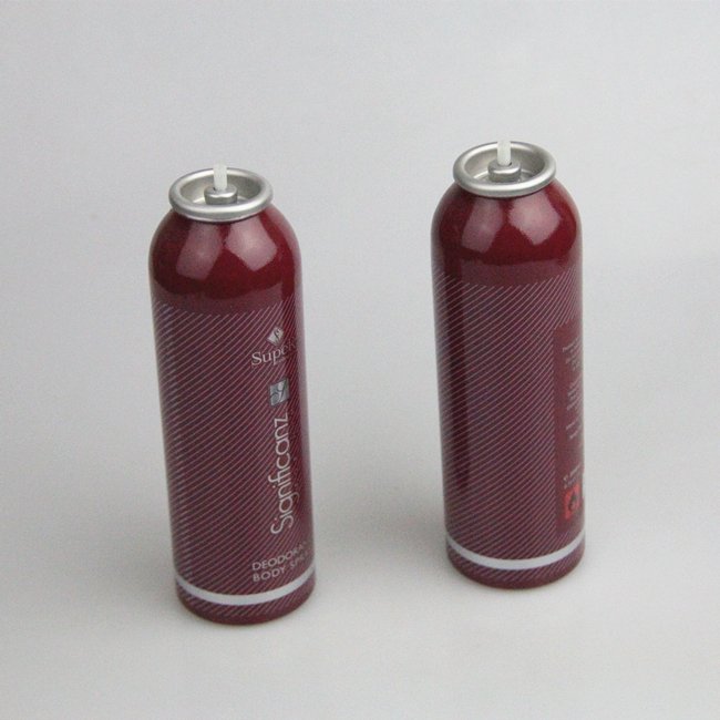 Lightweight hot sale aerosol can support for customization Aluminum printing co2 aerosol spray can