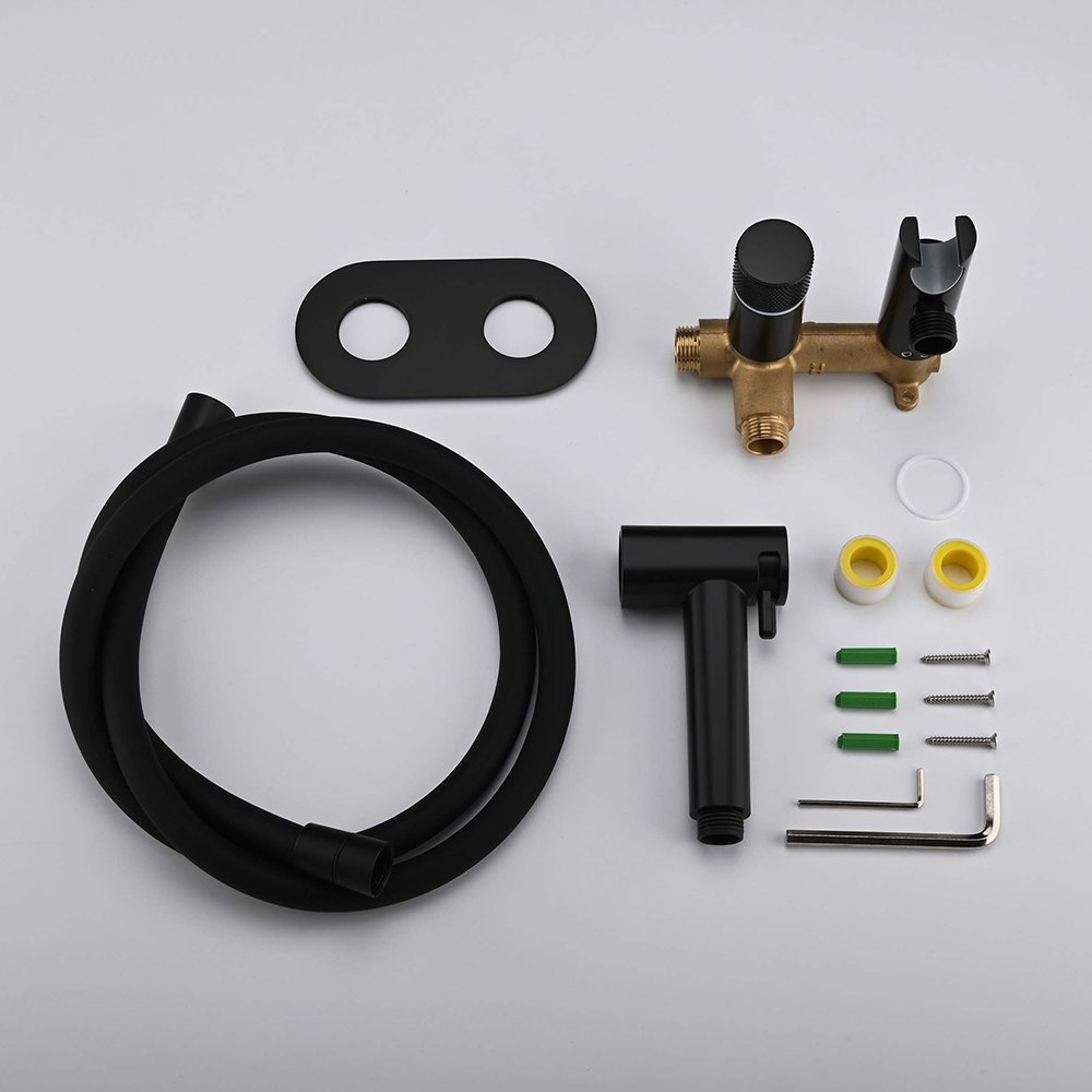 Toilet Companion Spray Gun One In Two Out Angle Valve Multifunctional Toilet Household High Pressure Spray Gun Rinser