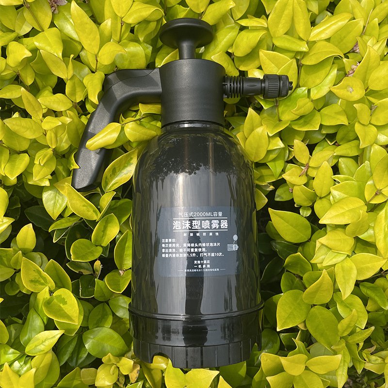 2L Car Wash Foam Spray Pressure Hand Pump Foam Generator Car Wash Machine Garden Watering Sprayer Washing Accessories