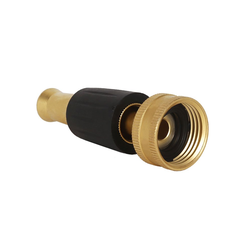 4'' high pressure twist hose nozzle garden water spray gun with rubber