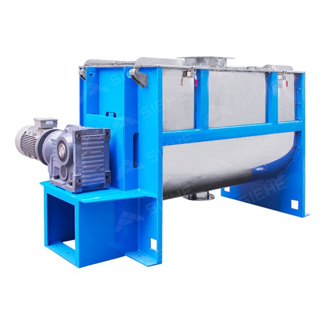 Industrial Bakery Powder Mixing Horizontal Ribbon Blender For GMP Factory