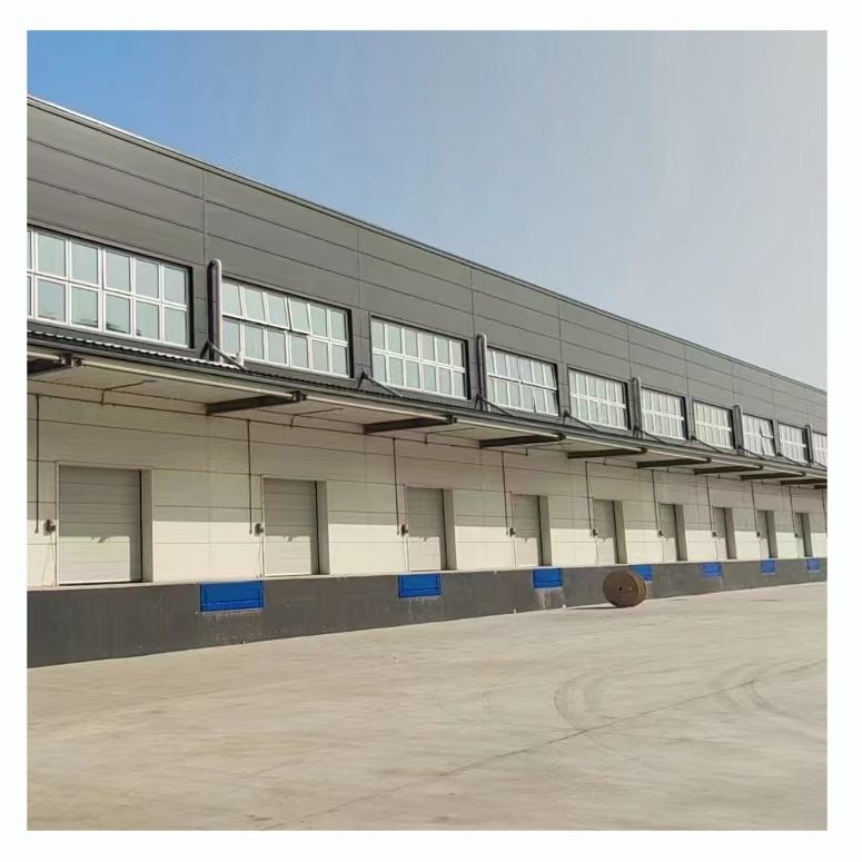 New Stationary Hydraulic Dock Leveller Truck Unloading Cargo Forklift Use Pump Motor Farms Loading Dock Ramp