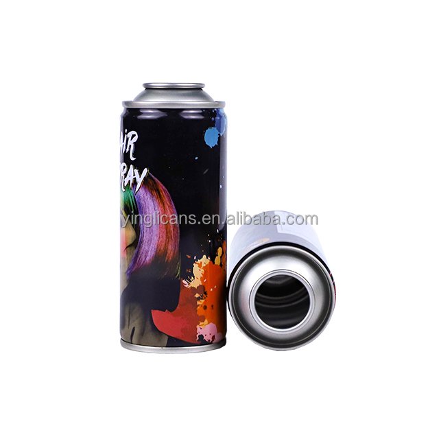 wholesale Diameter 52mml empty aerosol tin can with aerosol valve for hair spray