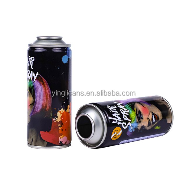 wholesale Diameter 52mml empty aerosol tin can with aerosol valve for hair spray