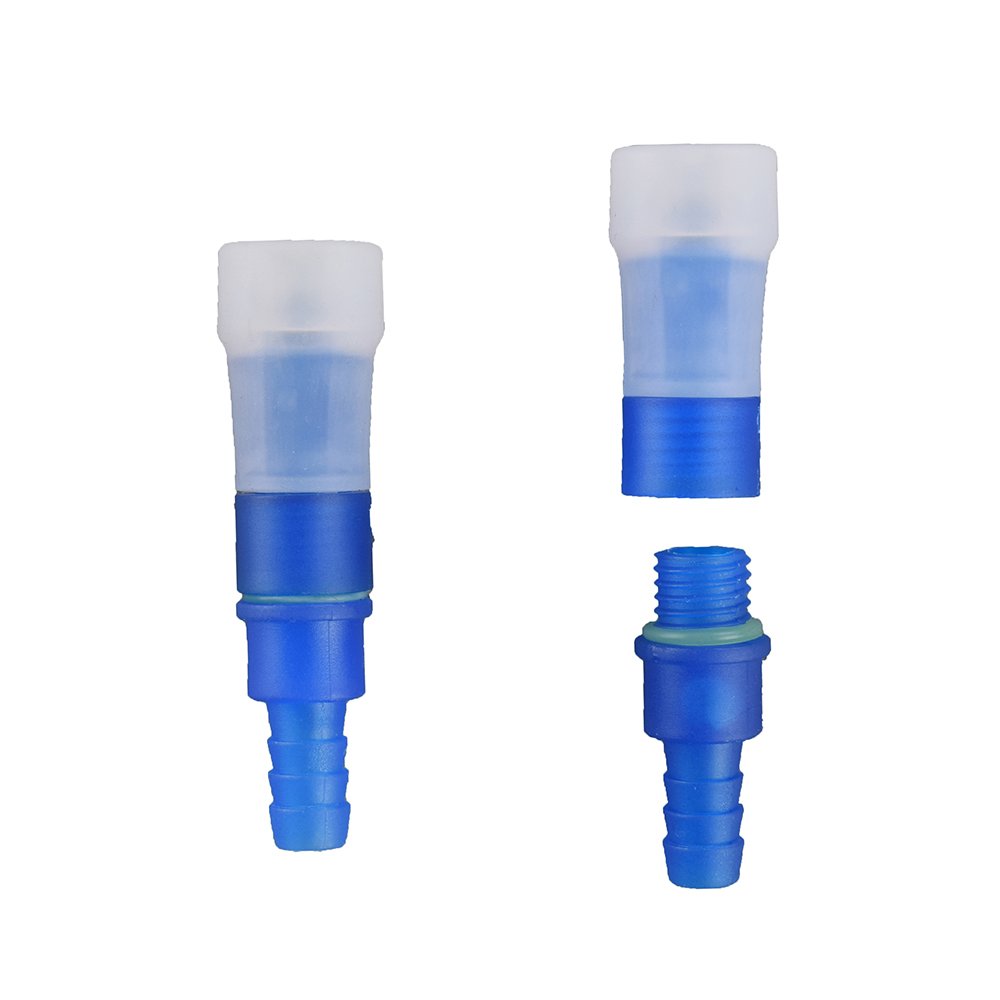Screw silicone mouthpiece water bag mouthpiece Hydration valve silicone nozzle Twist to open dessert yellow