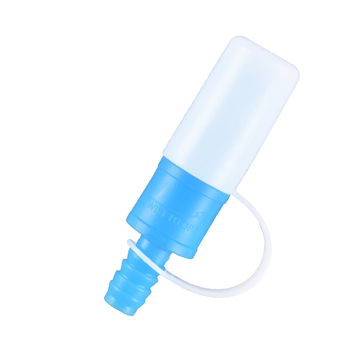Screw silicone mouthpiece water bag mouthpiece Hydration valve silicone nozzle Twist to open dessert yellow