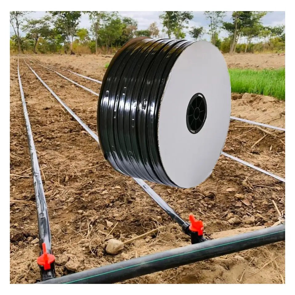 flat drip irrigation pipe Farm irrigation system 16mm drip tape drip hose for agriculture corn irrigation