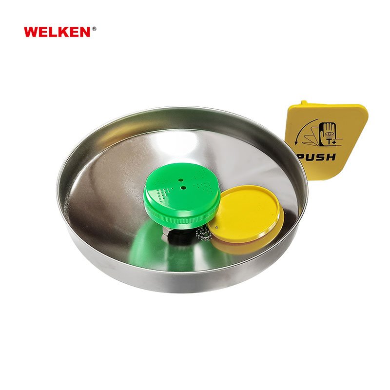 OEM ss304 Security and Safety emergency shower and eyewash Eyewash Fountain with foot control pedal