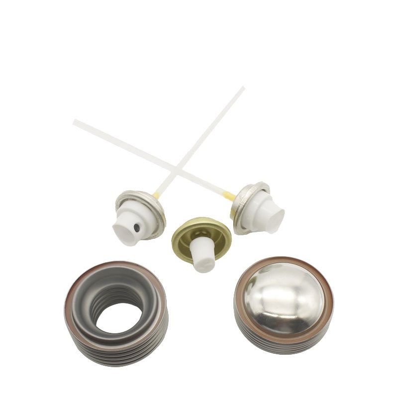 aerosol can components actuator valve spray empty aerosol tin cans Aerosol Top and Bottom