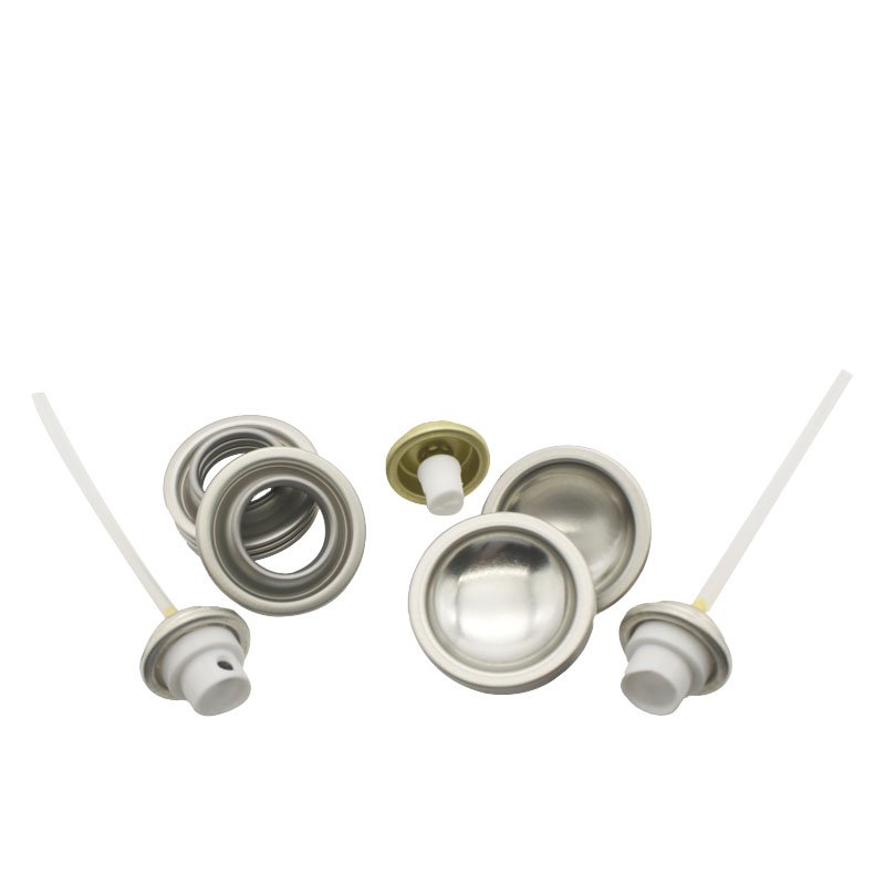 aerosol can components actuator valve spray empty aerosol tin cans Aerosol Top and Bottom
