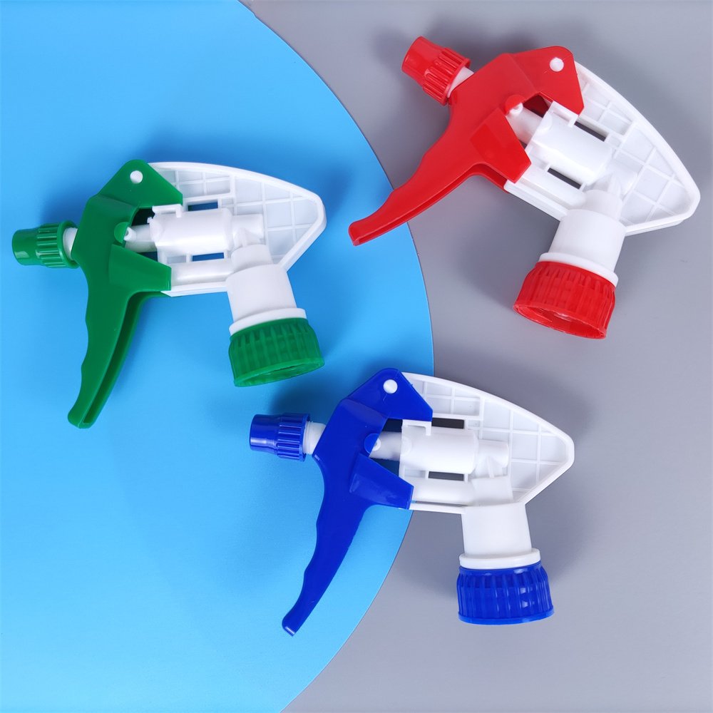 Plastic Hand 28/410 Garden Water Bottle Spray Pressure Trigger Acid Resistant Sprayers Carton Plastic Chemical Pump Customized