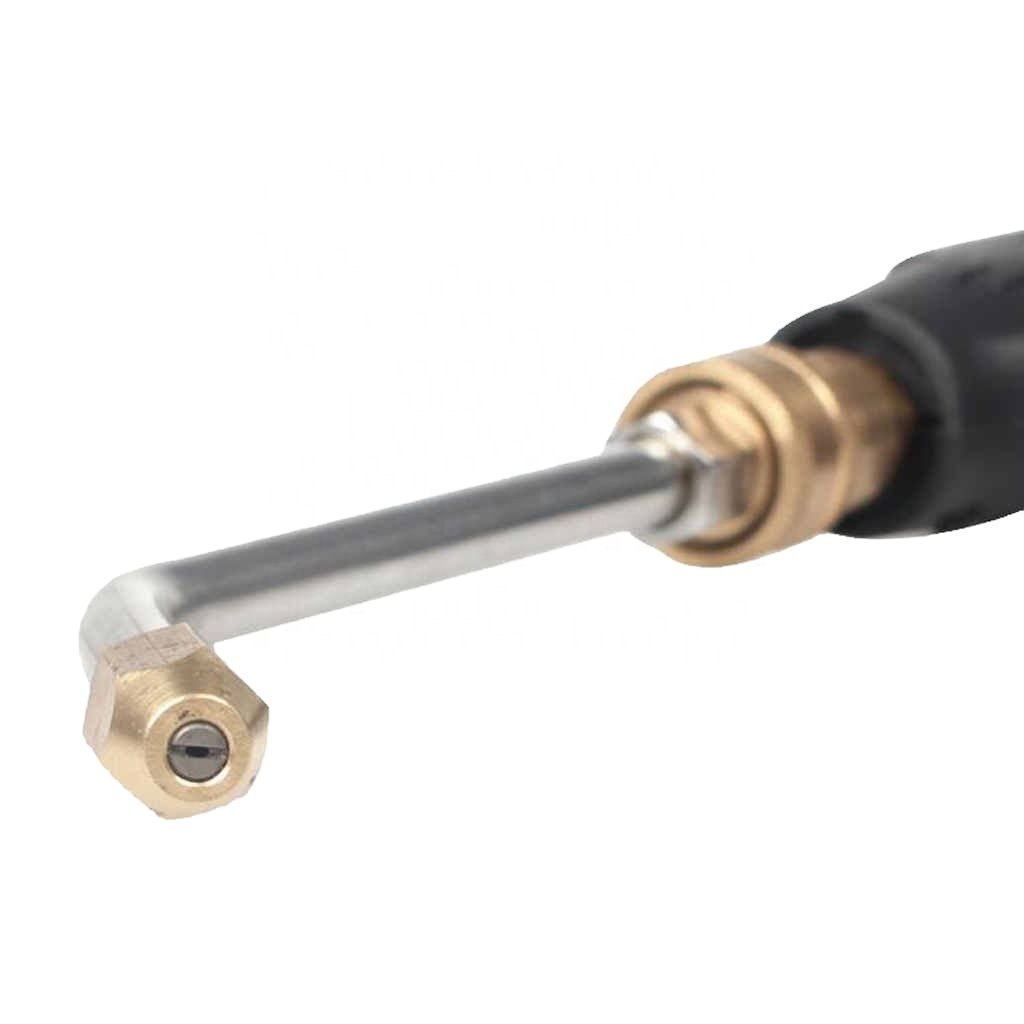 High Pressure Washer Spray Nozzle Attachment, Extend Bended, Angled Hose Angled Lance Extension