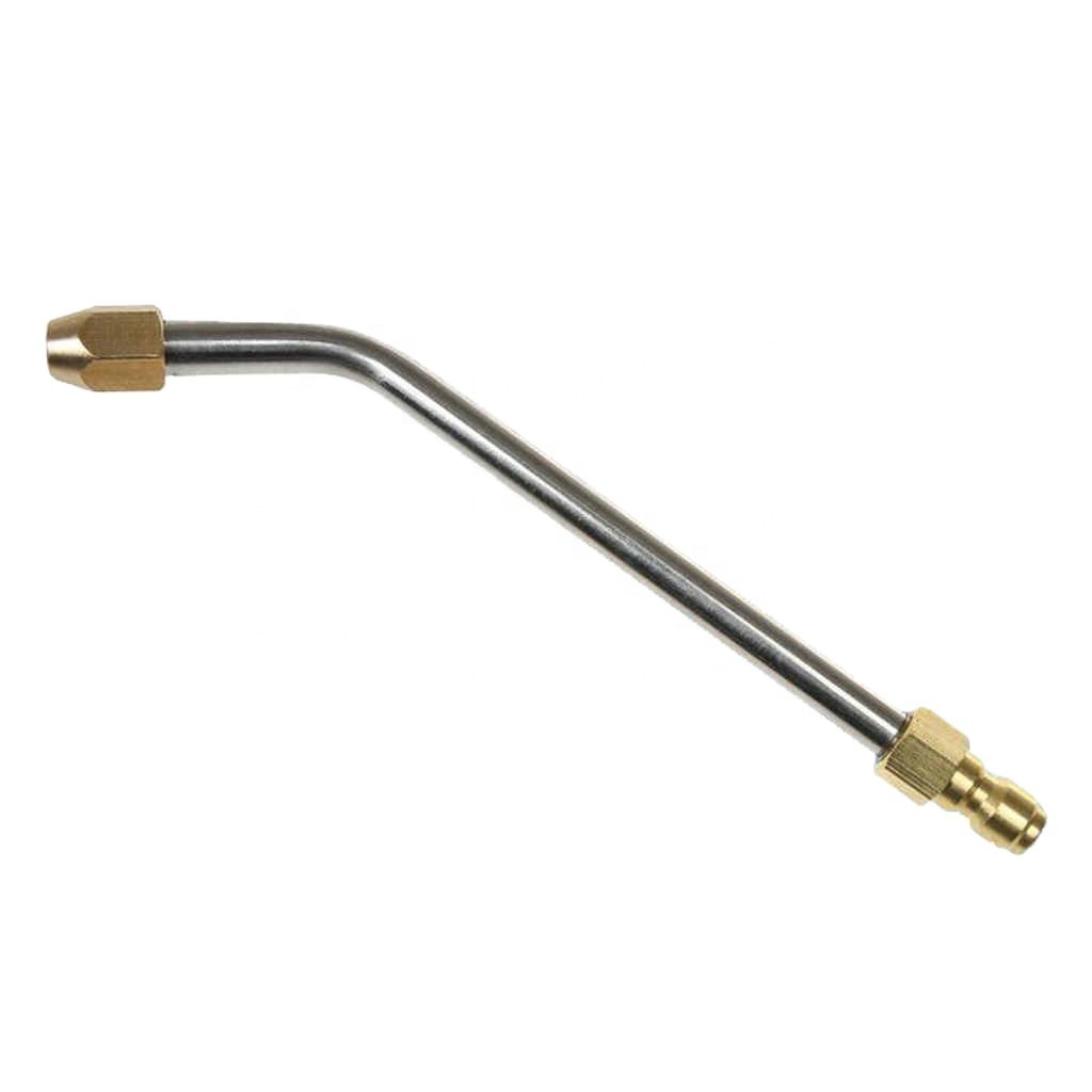 High Pressure Washer Spray Nozzle Attachment, Extend Bended, Angled Hose Angled Lance Extension