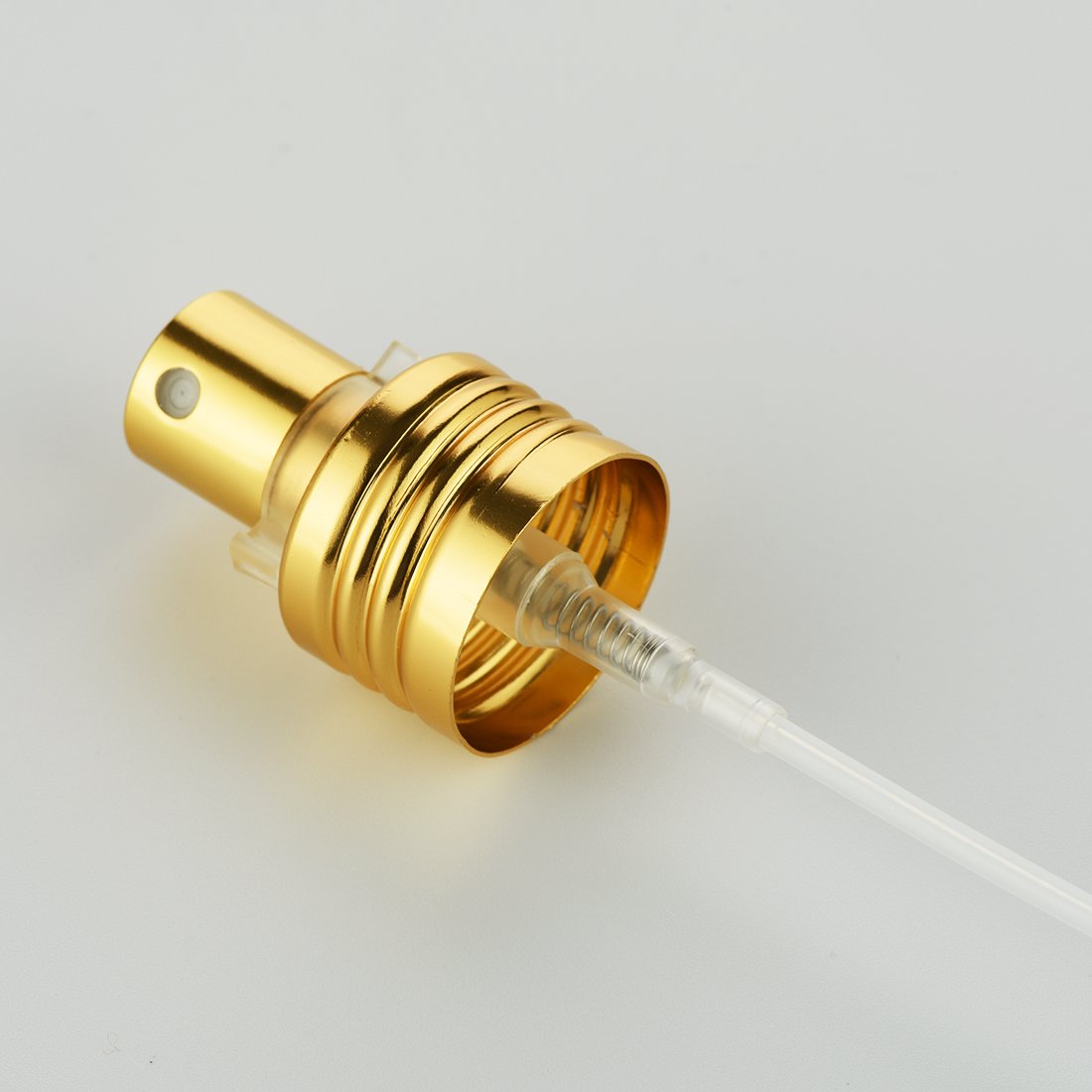 Factory New 18/410 20/410 24/410 Silver Gold Non Spill Aluminum Mist Sprayer Pump Sprayer Mist spray Perfume Sprayer For Bottle