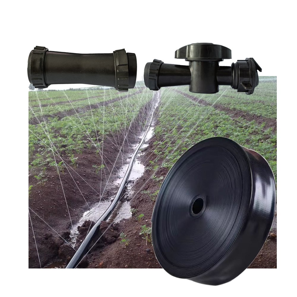 Farm sprinkler hose micro spray tape irrigation spray tube connectors bypass valves for rain hose pipes fitting