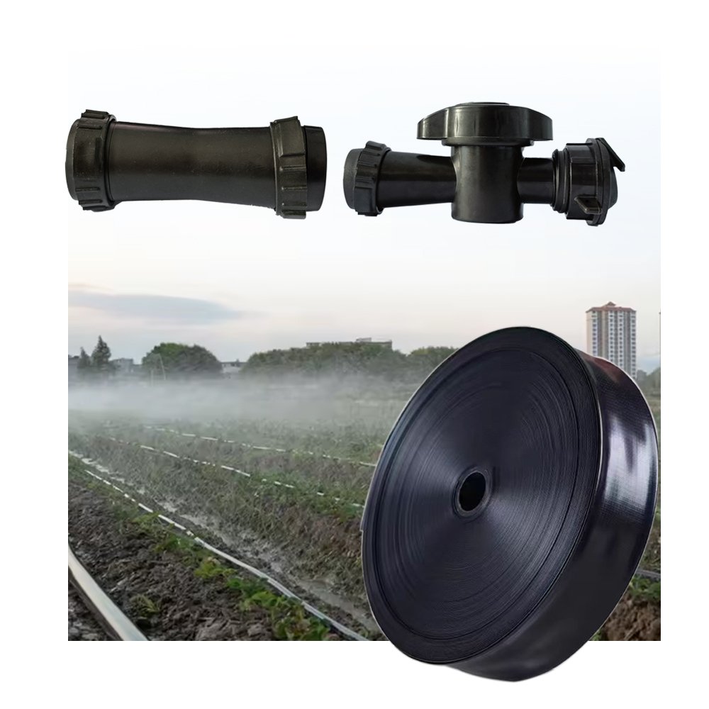 Farm sprinkler hose micro spray tape irrigation spray tube connectors bypass valves for rain hose pipes fitting
