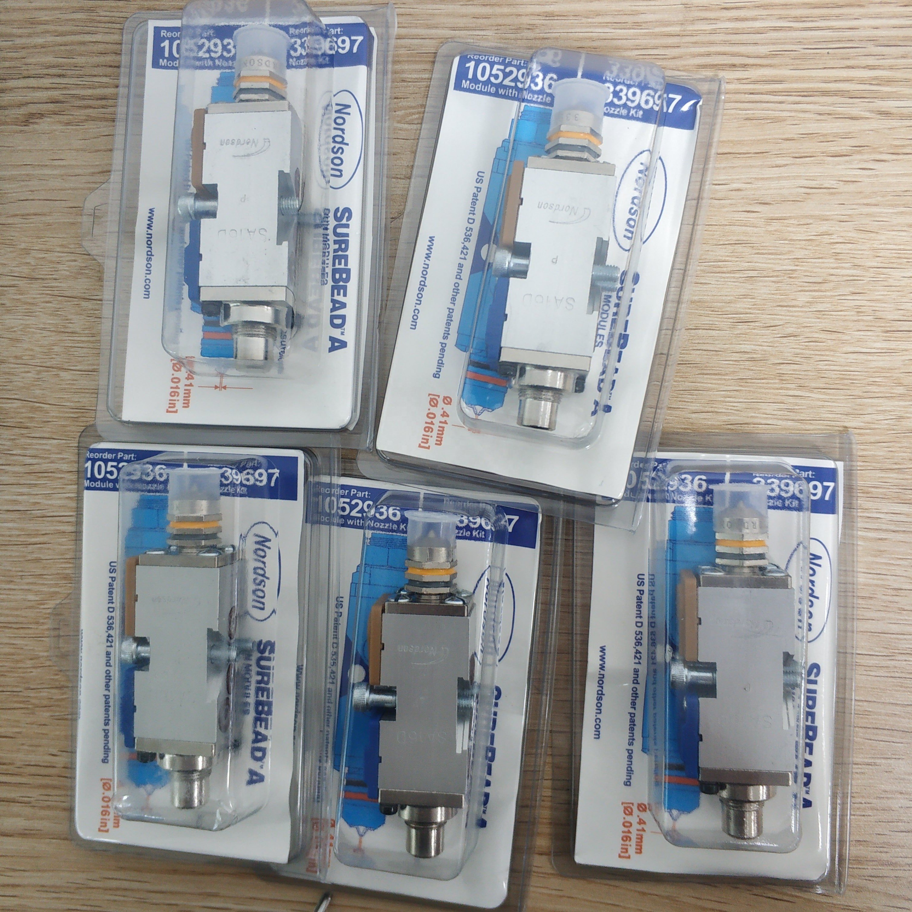 USA brand Nordson solid Blue A modules 1052936 surebead A gun module spray glue valve