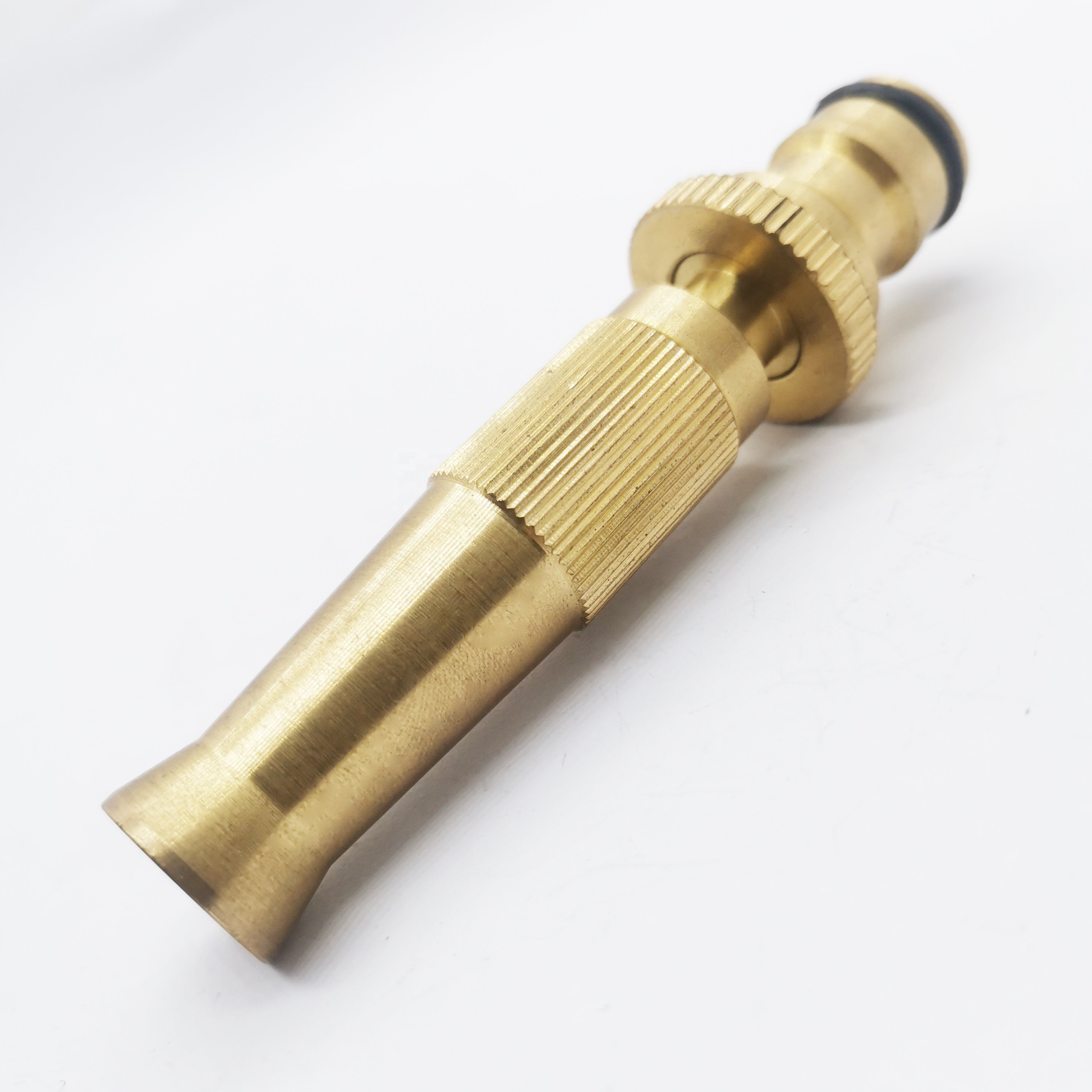 Green Valve high quality Garden Tool Brass Spiral Nozzle Garden Hose Spray Nozzle