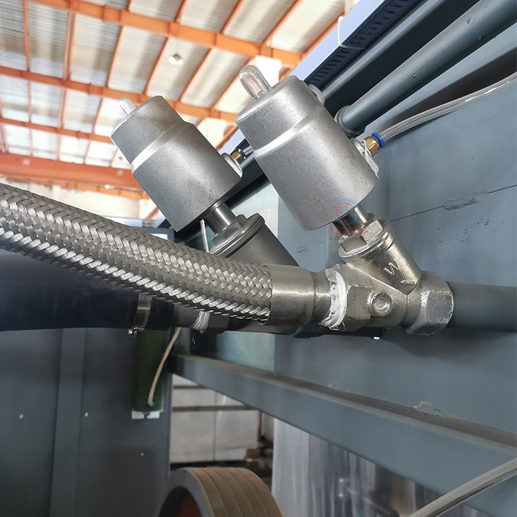 Industrial automatic washing machine inlet valve steam valve pneumatic angle seat valve
