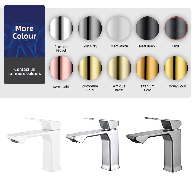 Kidolux Luxury Matt White Copper Faucet For Bathroom Basin Wash Basin Faucet Basin Hot and Cold Water Mixer Faucet
