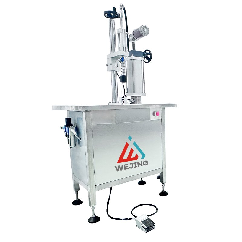 Semi Automatic BOV Bag On Valve Aerosol Liquid Filling Machine