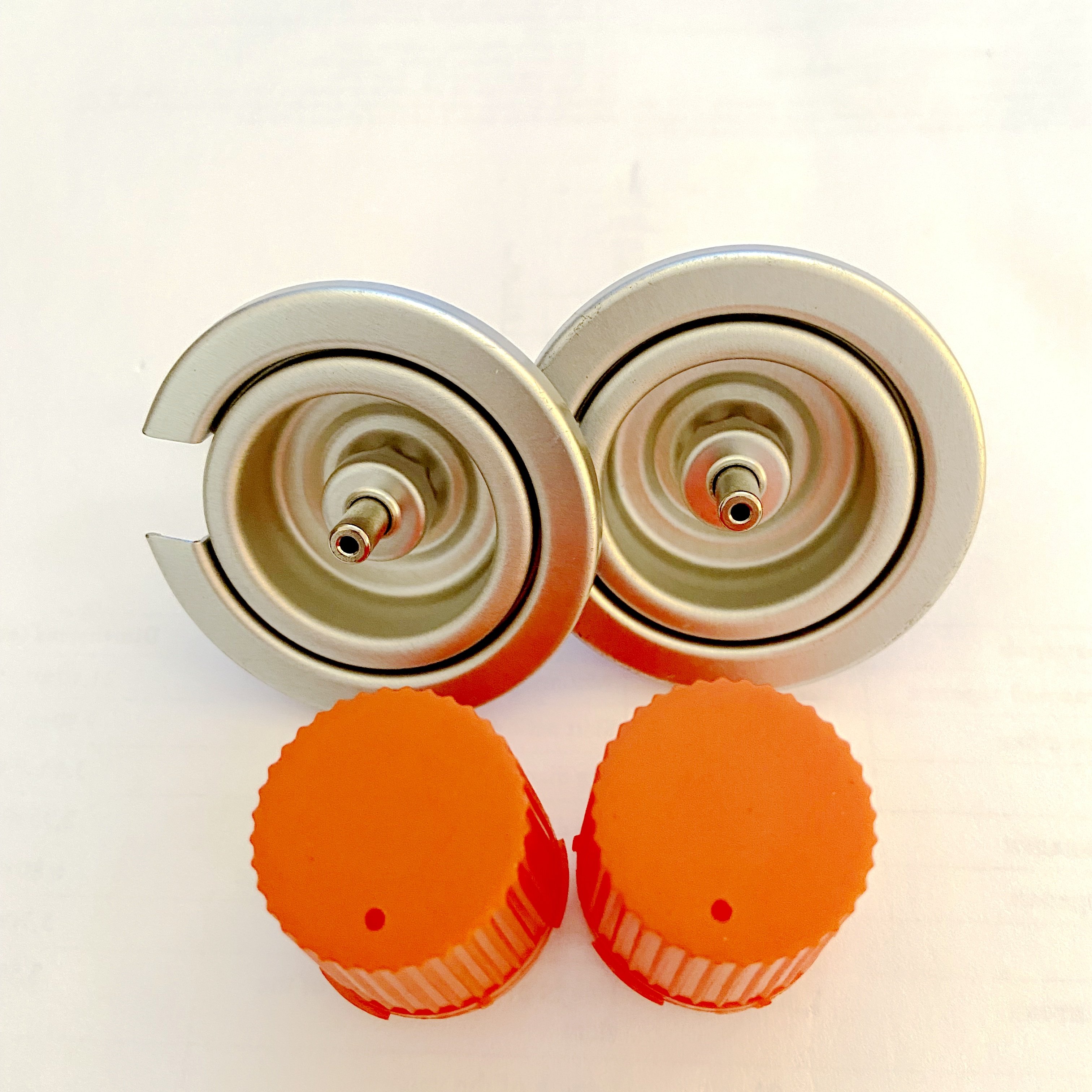 High quality spray valve accessories portable gas stove valve with red cap