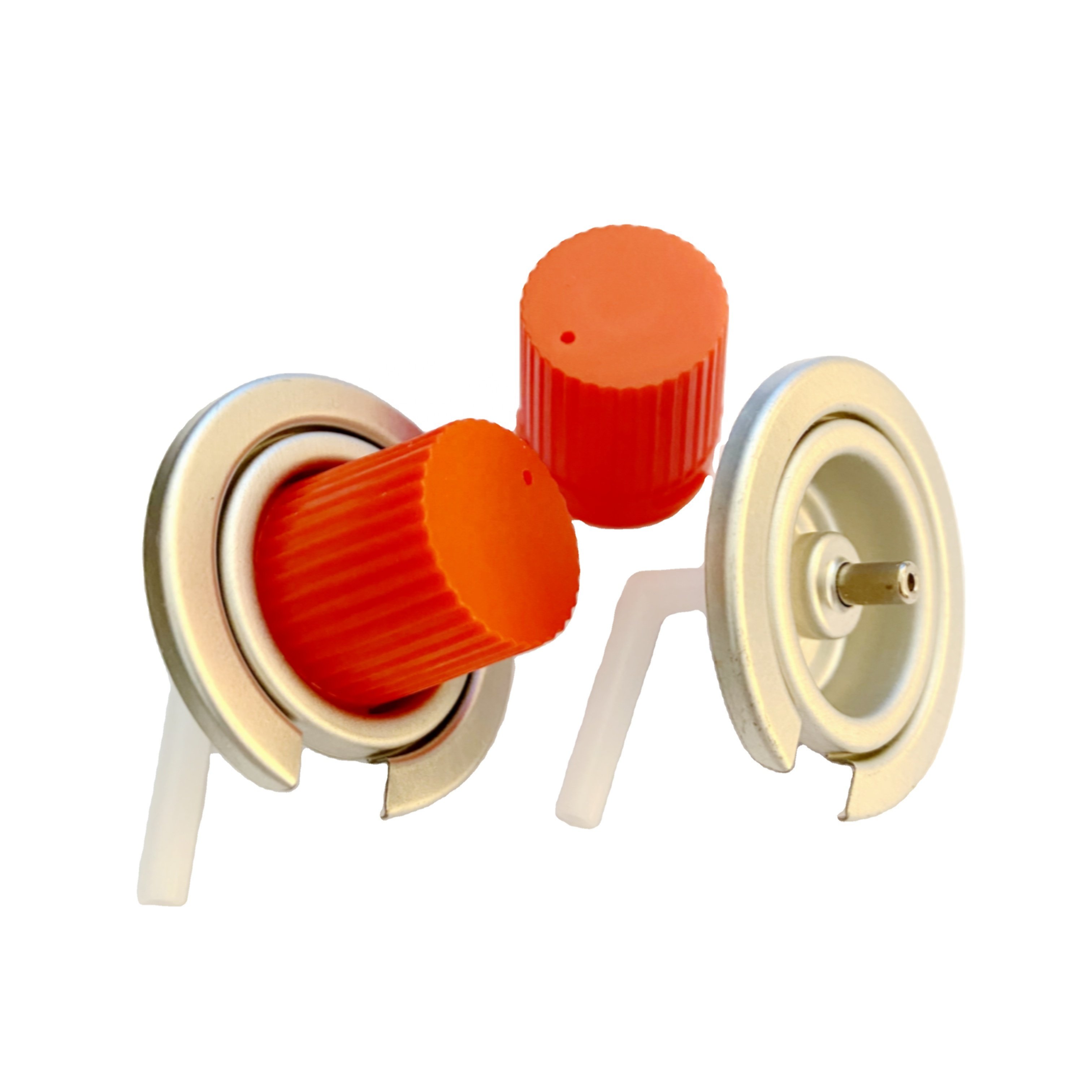 High quality spray valve accessories portable gas stove valve with red cap