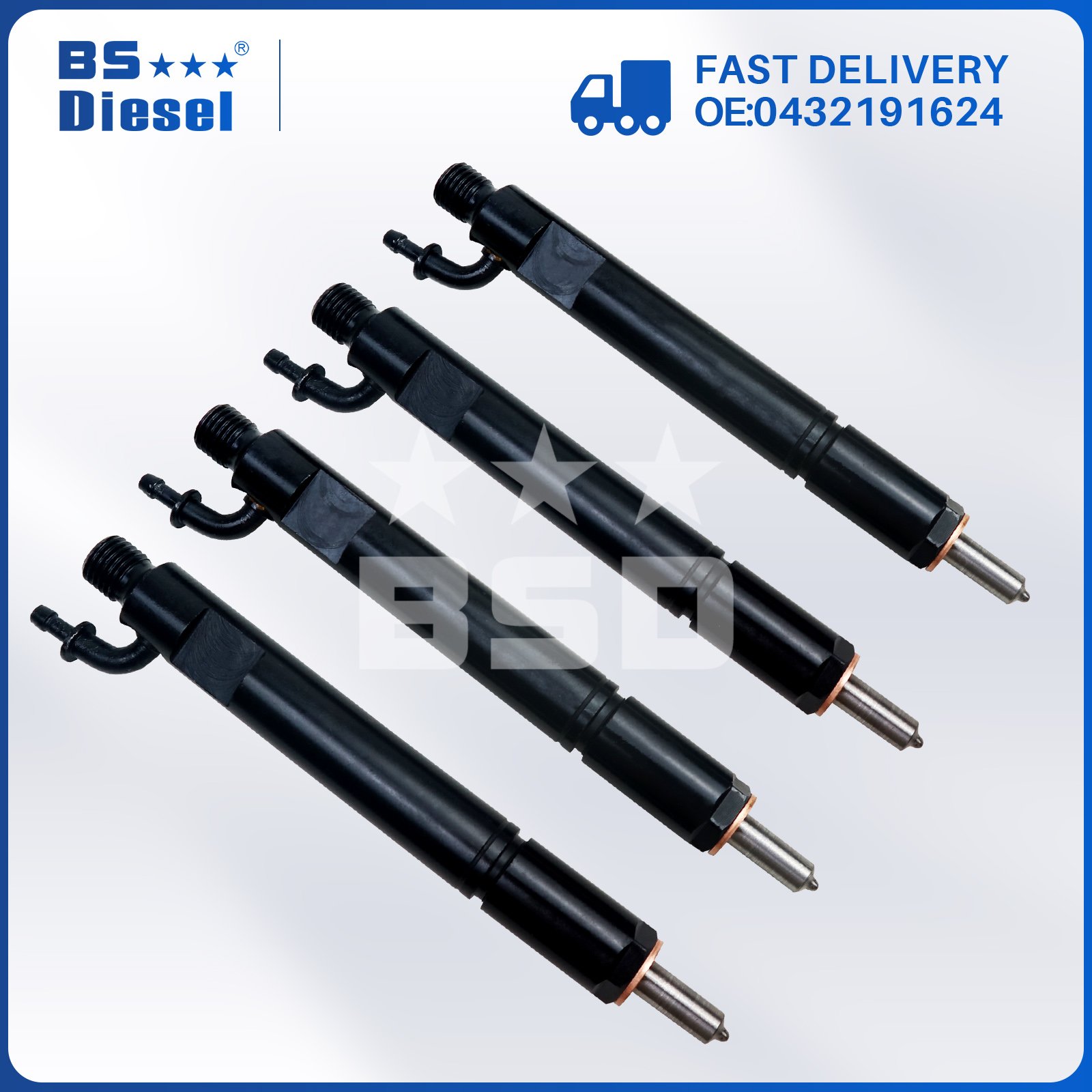Hot Sale Autoparts Injection Valves Diesel Fuel Injector Nozzle 04178023 0432191624 For Deutz 1011 2011 Engine Parts