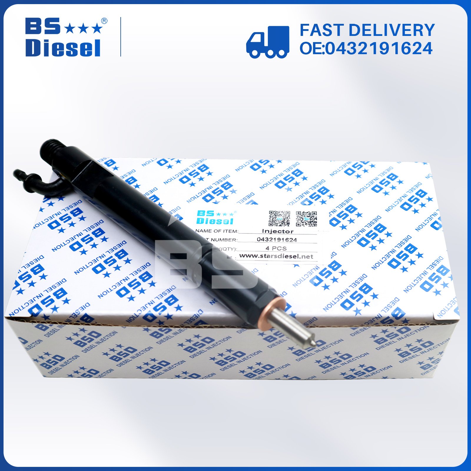 Hot Sale Autoparts Injection Valves Diesel Fuel Injector Nozzle 04178023 0432191624 For Deutz 1011 2011 Engine Parts