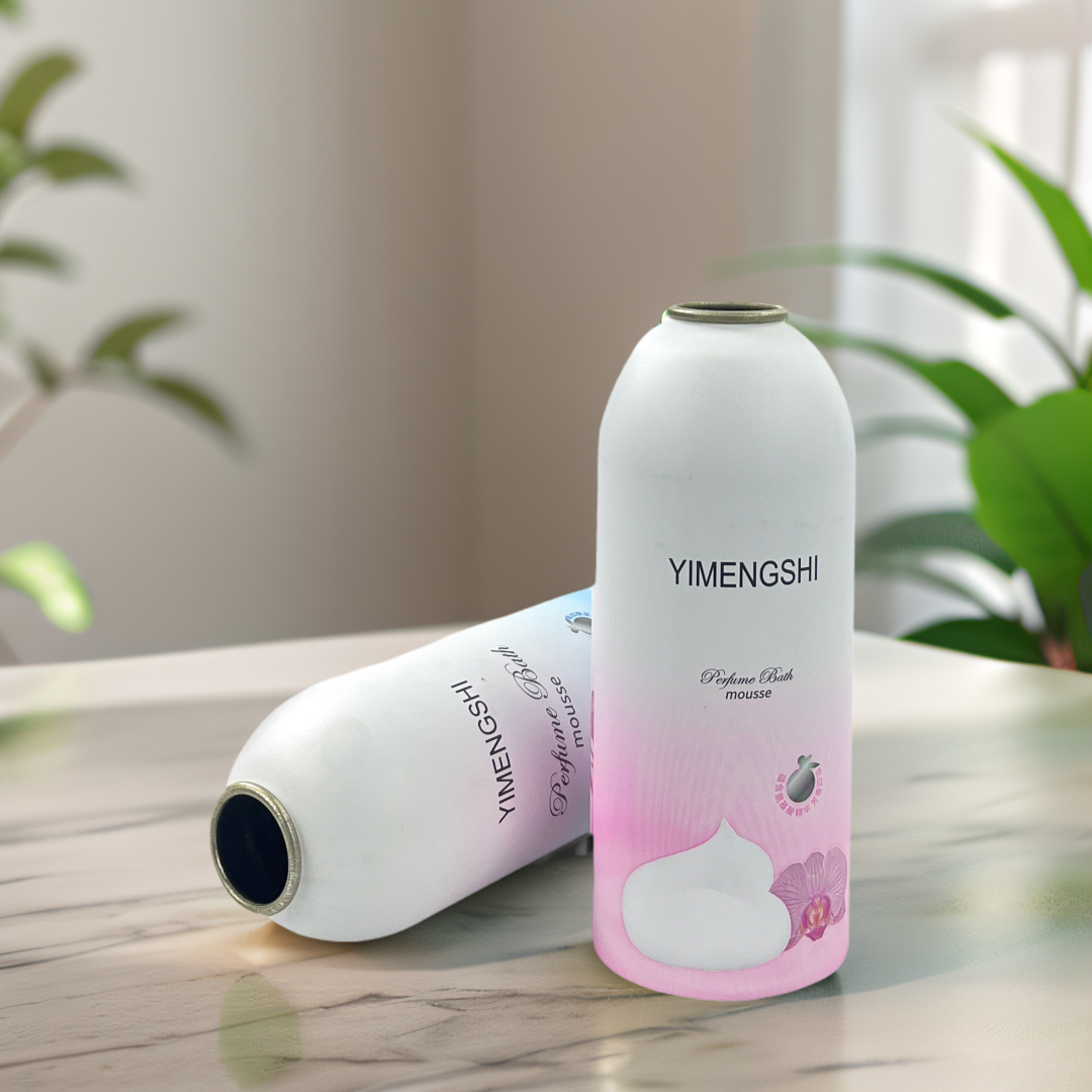 Aerosol Can Manufacturer Aluminum Spray Can Empty Aerosol Can With Valve Actuator For Cosmetic Use