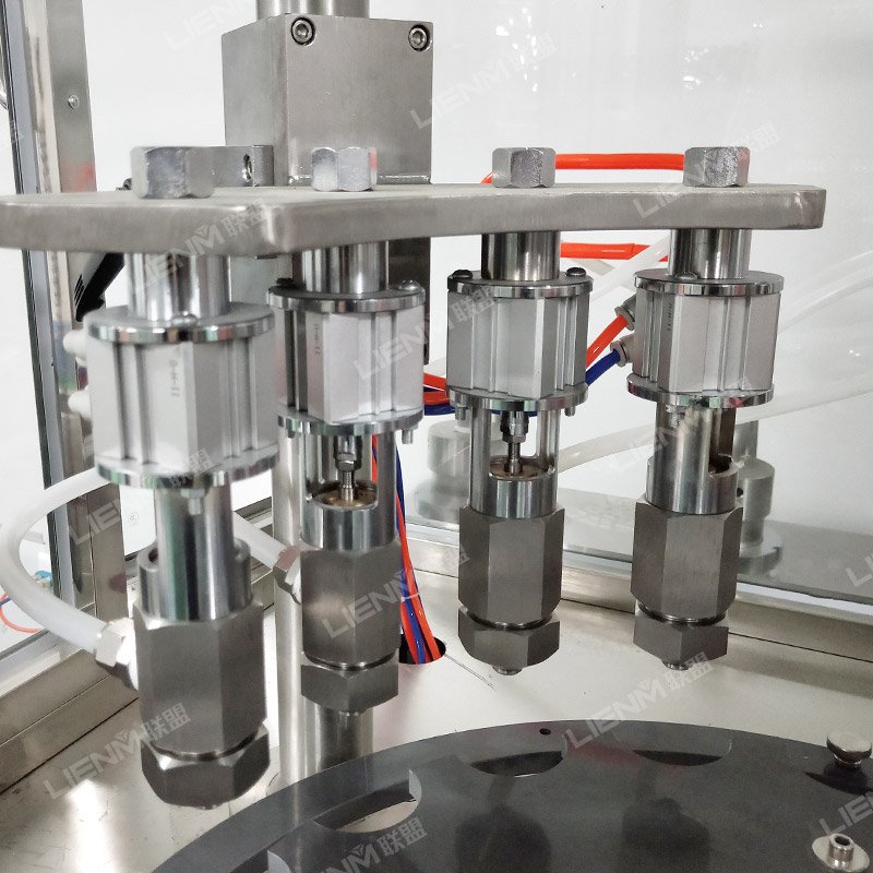 LIENM Best Aerosol Can Filling Machine Spray Paint Spray Cans Air Fresheners Bov Automatic Aerosol Filling Machine Line