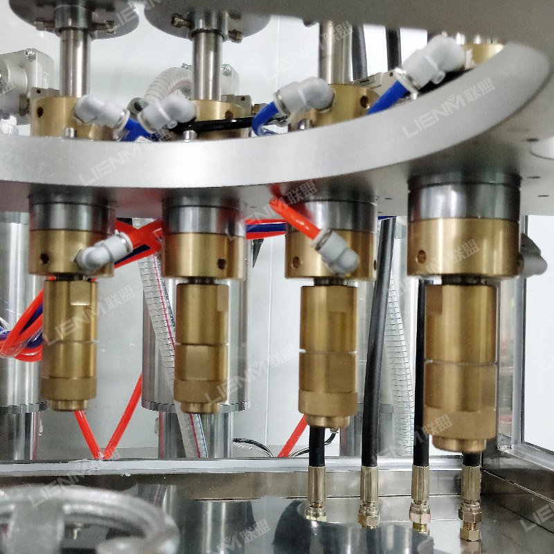 LIENM Best Aerosol Can Filling Machine Spray Paint Spray Cans Air Fresheners Bov Automatic Aerosol Filling Machine Line
