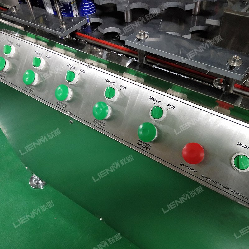 LIENM Best Aerosol Can Filling Machine Spray Paint Spray Cans Air Fresheners Bov Automatic Aerosol Filling Machine Line