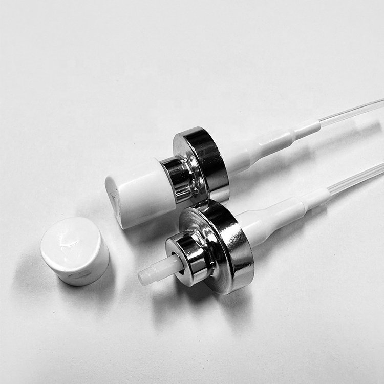 Pump Valve Manufacturers Factory Price Silver Aluminum Fine Mist Crimp Perfume Sprayer