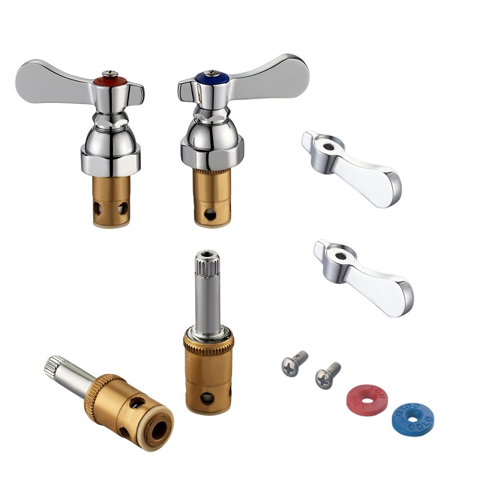 98007MN-2 Popular Mini Deck Mounted Commercial Pre Rinse Unit Faucet Kitchen Mixer Tap with 6'' Add-on Swing Nozzle