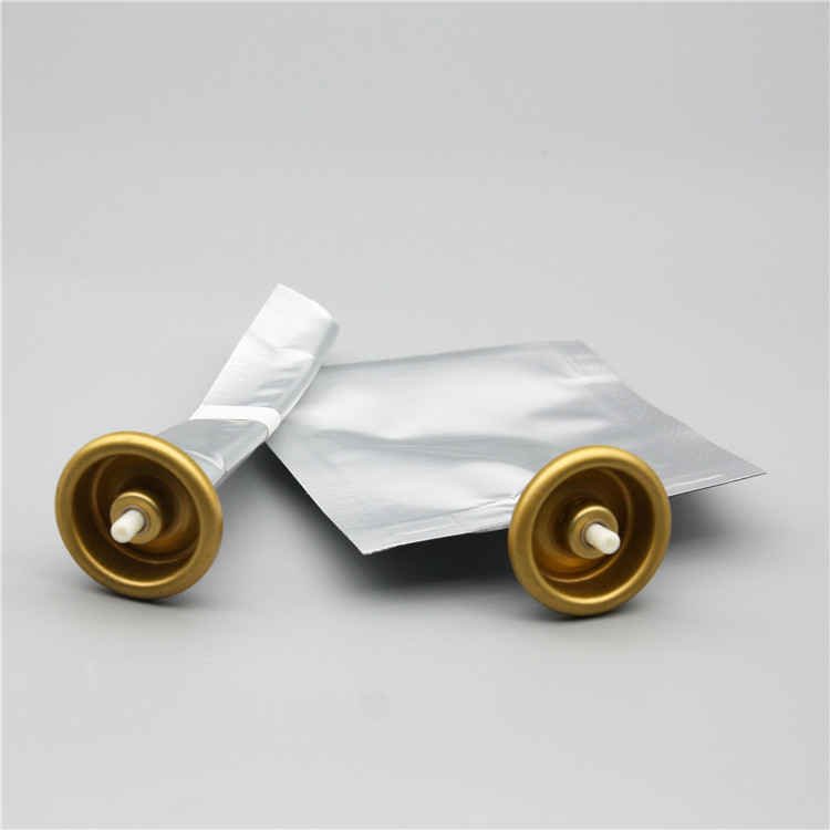 Bag on valve for nasal spray for adults