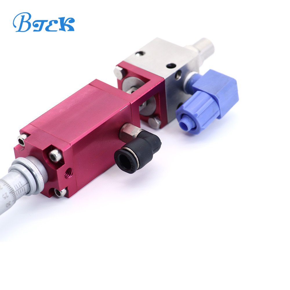 Luer Lock Glue Dispensing Controller Fluid Mixing Dispensing Valve