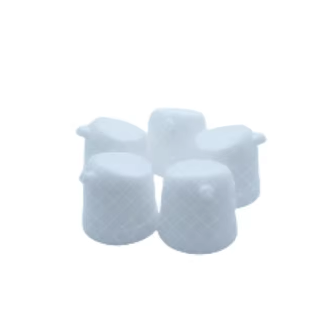 Plastic spray nozzle white valve cap for one inch meterd dose valve air fresher