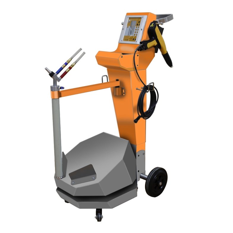 COLO-191S Manual Powder Coating Machine Equipment for Wheels