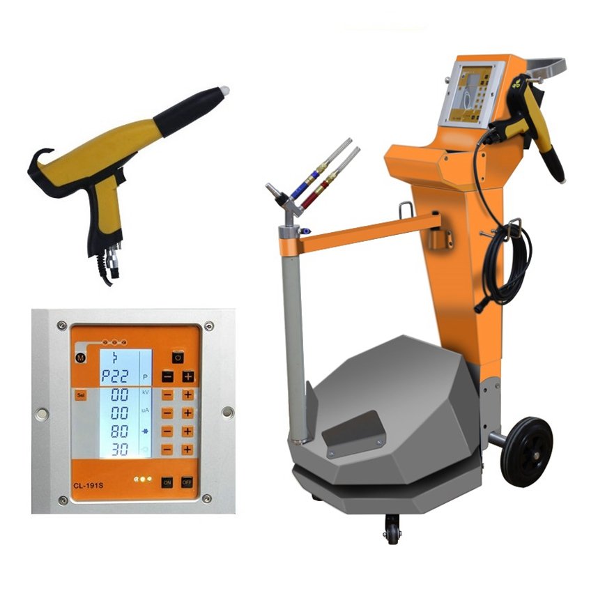 COLO-191S Manual Powder Coating Machine Equipment for Wheels